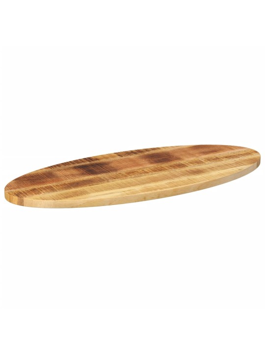 Galda virsma, 100x40x2,5 cm, ovāla, mango masīvkoks