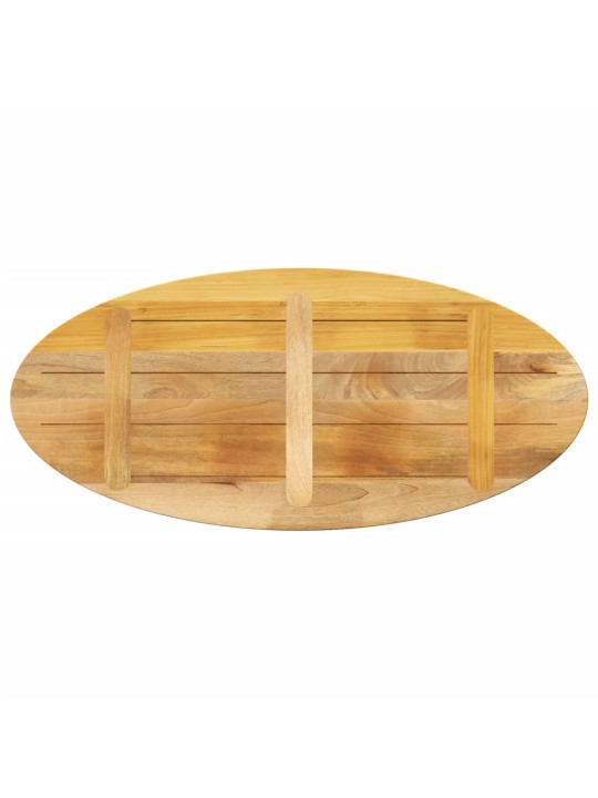 Galda virsma, 110x50x3,8 cm, ovāla, mango masīvkoks