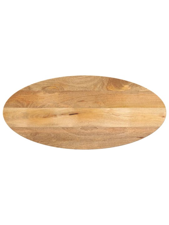 Galda virsma, 140x50x3,8 cm, ovāla, mango masīvkoks