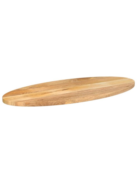 Galda virsma, 140x50x3,8 cm, ovāla, mango masīvkoks