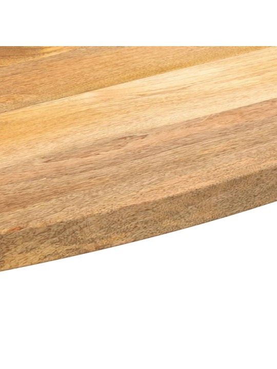 Galda virsma, 140x50x3,8 cm, ovāla, mango masīvkoks