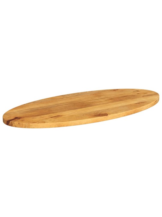 Galda virsma, 140x50x2,5 cm, ovāla, mango masīvkoks