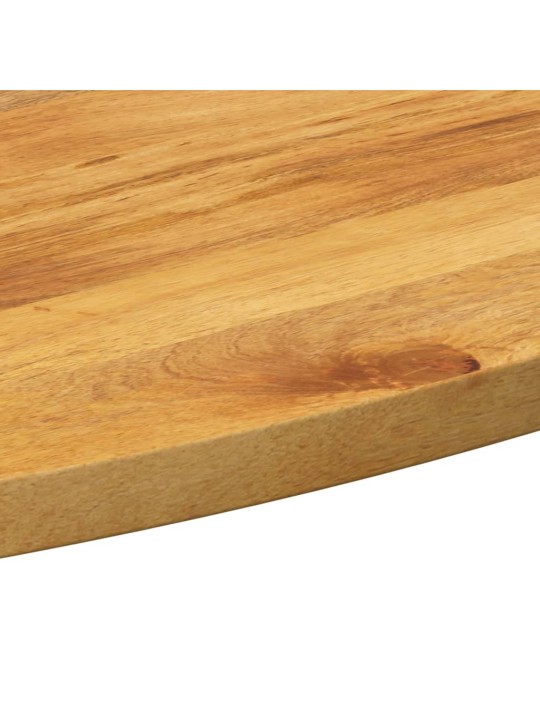 Galda virsma, 140x50x2,5 cm, ovāla, mango masīvkoks