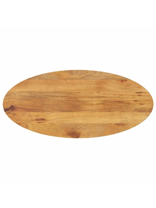 Galda virsma, 140x50x3,8 cm, ovāla, mango masīvkoks