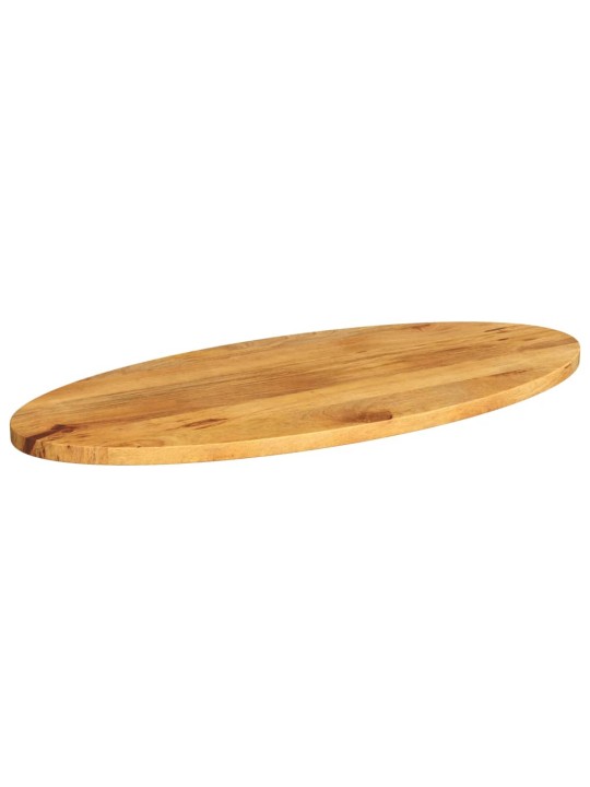 Galda virsma, 140x50x3,8 cm, ovāla, mango masīvkoks