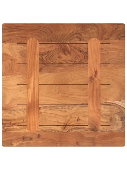 Galda virsma, 50x50x3,8 cm, akācijas koks, kvadrāta forma