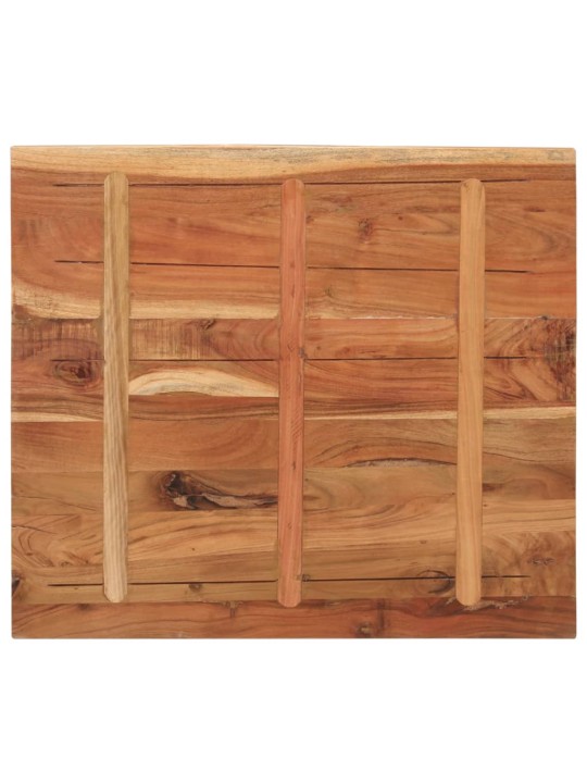Galda virsma, 90x80x3,8 cm, taisnstūra, akācijas masīvkoks