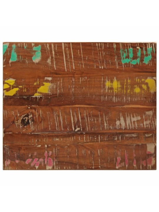 Galda virsma, 60x50x2,5 cm, taisnstūra, pārstrādāts masīvkoks