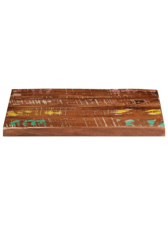 Galda virsma, 60x50x2,5 cm, taisnstūra, pārstrādāts masīvkoks