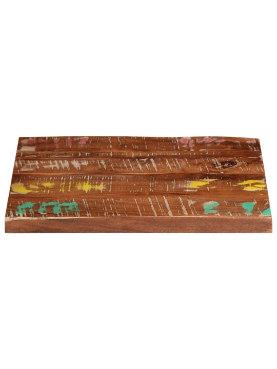Galda virsma, 60x60x2,5 cm, kvadrāta, pārstrādāts masīvkoks