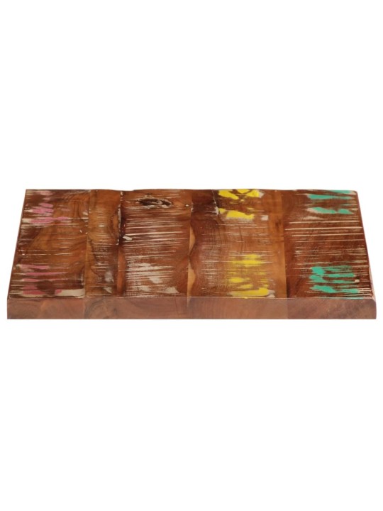 Galda virsma, 60x60x2,5 cm, kvadrāta, pārstrādāts masīvkoks