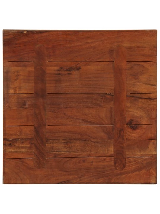 Galda virsma, 60x60x2,5 cm, kvadrāta, pārstrādāts masīvkoks
