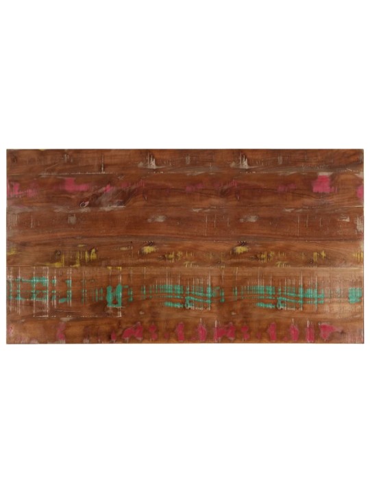Galda virsma, 100x60x2,5 cm, taisnstūra, pārstrādāts masīvkoks