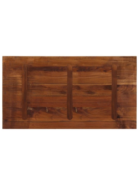 Galda virsma, 100x60x2,5 cm, taisnstūra, pārstrādāts masīvkoks