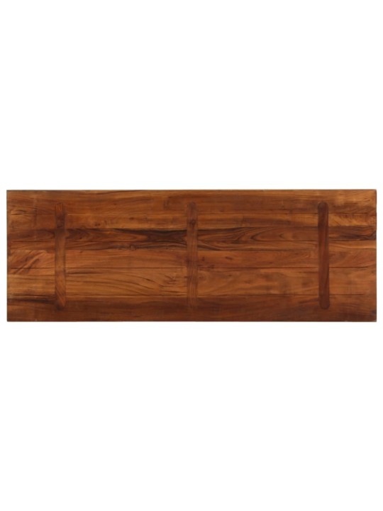 Galda virsma, 140x60x1,5 cm, taisnstūra, pārstrādāts masīvkoks
