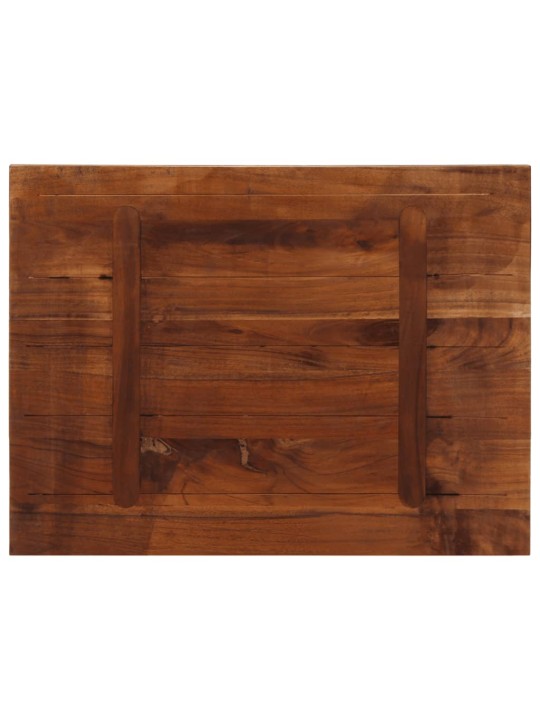 Galda virsma, 90x70x1,5 cm, taisnstūra, pārstrādāts masīvkoks