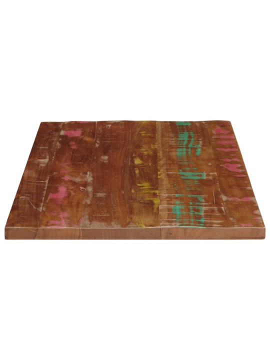 Galda virsma, 90x70x2,5 cm, taisnstūra, pārstrādāts masīvkoks