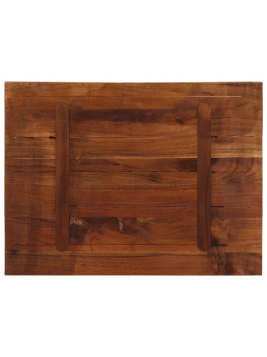 Galda virsma, 90x70x2,5 cm, taisnstūra, pārstrādāts masīvkoks