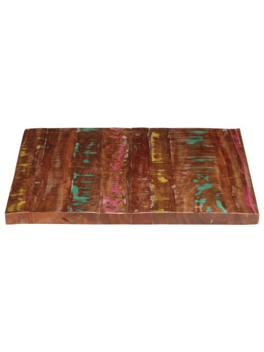 Galda virsma, 100x80x2,5 cm, taisnstūra, pārstrādāts masīvkoks