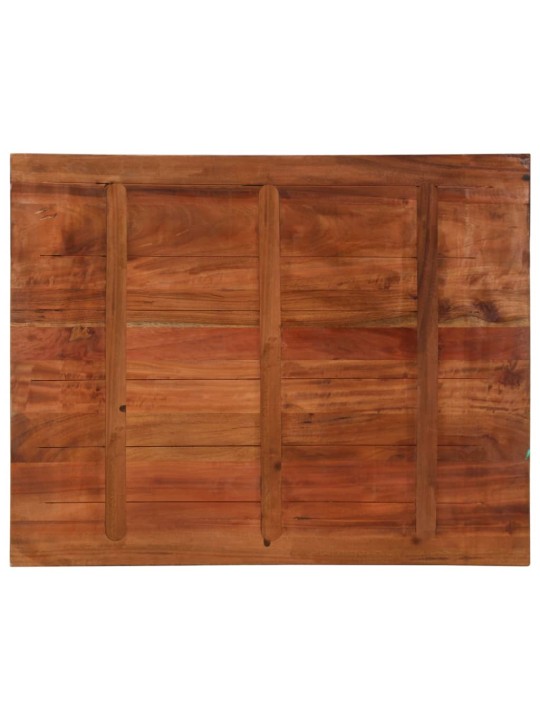 Galda virsma, 100x80x2,5 cm, taisnstūra, pārstrādāts masīvkoks