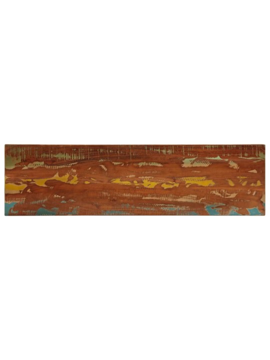 Galda virsma, 100x20x3,8 cm, taisnstūra, pārstrādāts masīvkoks