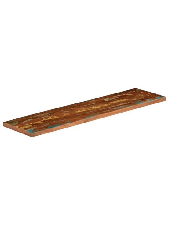 Galda virsma, 100x20x3,8 cm, taisnstūra, pārstrādāts masīvkoks
