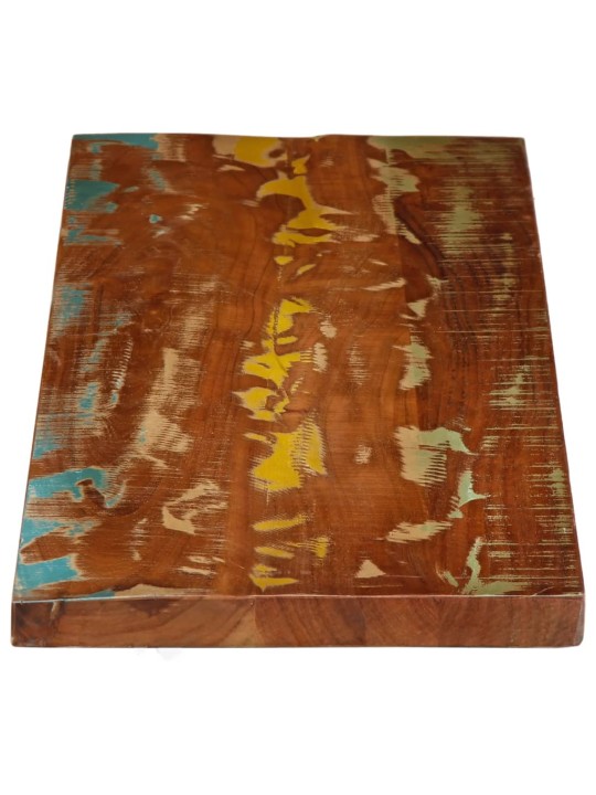 Galda virsma, 100x20x3,8 cm, taisnstūra, pārstrādāts masīvkoks