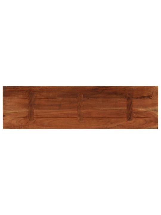 Galda virsma, 100x20x3,8 cm, taisnstūra, pārstrādāts masīvkoks