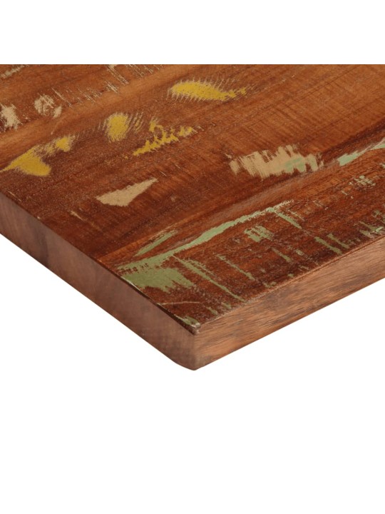 Galda virsma, 100x20x3,8 cm, taisnstūra, pārstrādāts masīvkoks