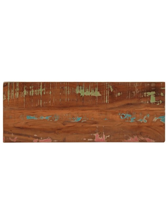 Galda virsma, 90x30x3,8 cm, taisnstūra, pārstrādāts masīvkoks