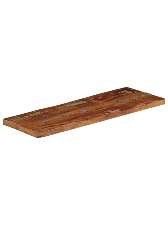 Galda virsma, 90x30x3,8 cm, taisnstūra, pārstrādāts masīvkoks