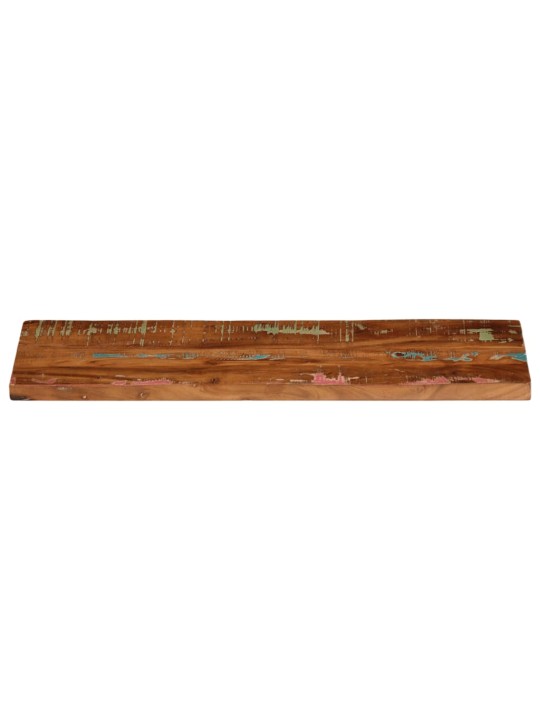 Galda virsma, 90x30x3,8 cm, taisnstūra, pārstrādāts masīvkoks