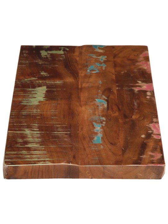 Galda virsma, 90x30x3,8 cm, taisnstūra, pārstrādāts masīvkoks
