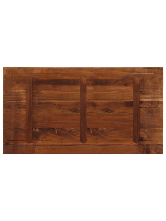 Galda virsma, 100x50x3,8 cm, taisnstūra, pārstrādāts masīvkoks