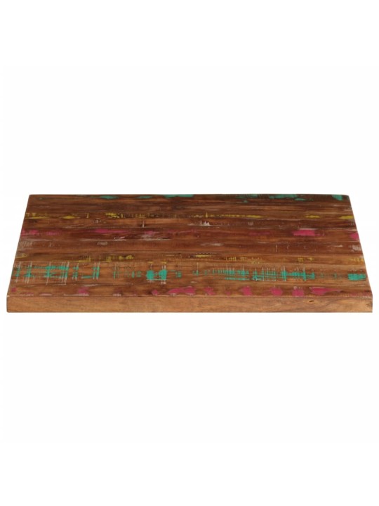 Galda virsma, 70x70x3,8 cm, kvadrāta, pārstrādāts masīvkoks