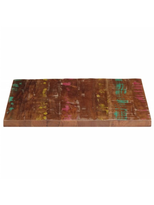 Galda virsma, 70x70x3,8 cm, kvadrāta, pārstrādāts masīvkoks