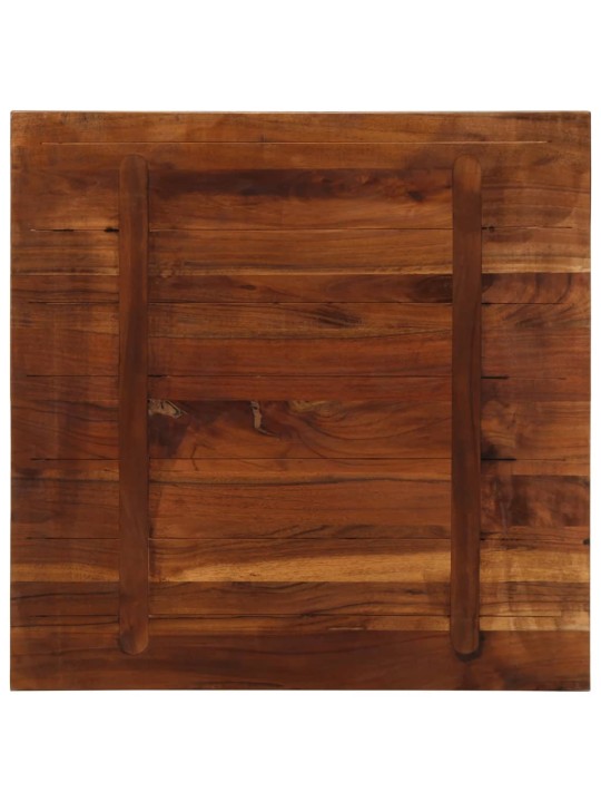 Galda virsma, 70x70x3,8 cm, kvadrāta, pārstrādāts masīvkoks