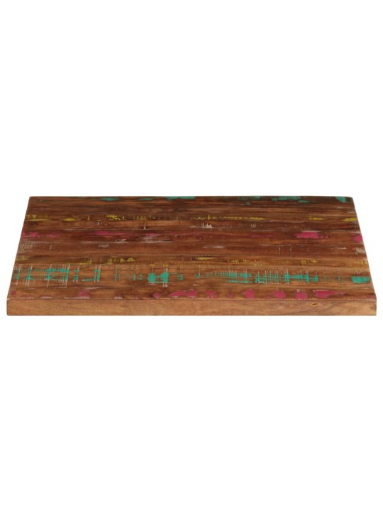 Galda virsma, 80x80x3,8 cm, kvadrāta, pārstrādāts masīvkoks