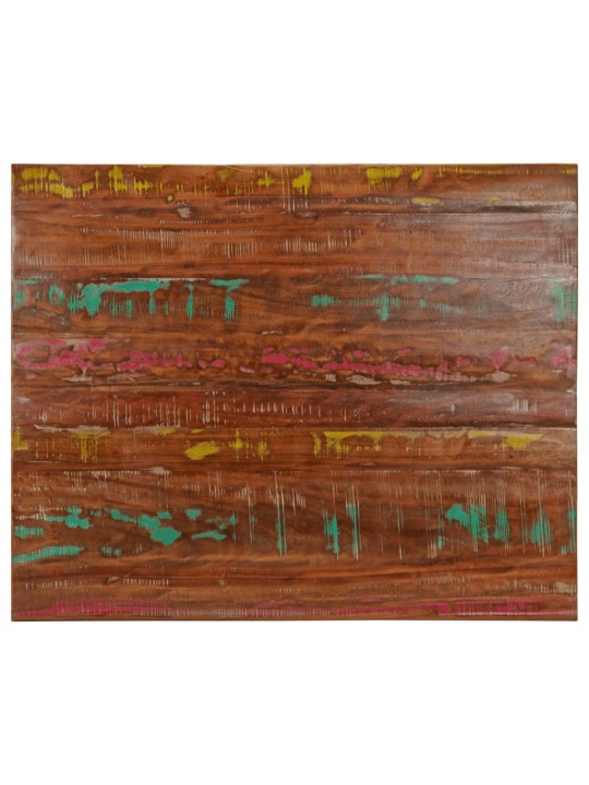 Galda virsma, 100x80x3,8 cm, taisnstūra, pārstrādāts masīvkoks