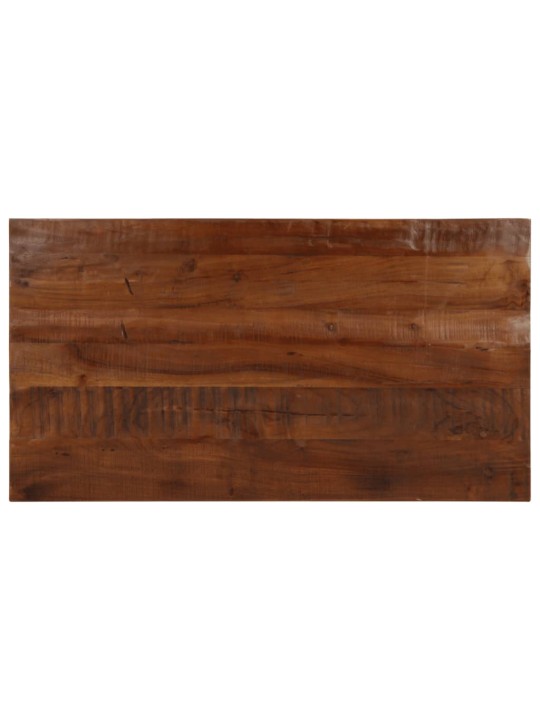Galda virsma, 120x50x2,5 cm, taisnstūra, pārstrādāts masīvkoks
