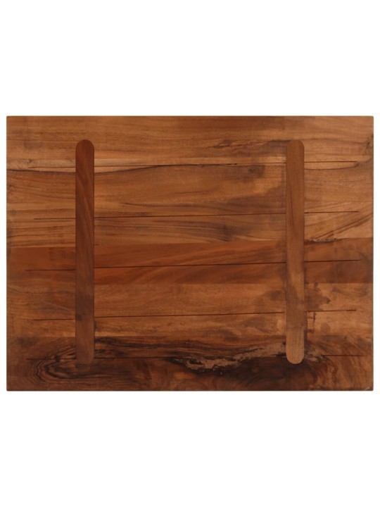 Galda virsma, 80x60x2,5 cm, taisnstūra, pārstrādāts masīvkoks