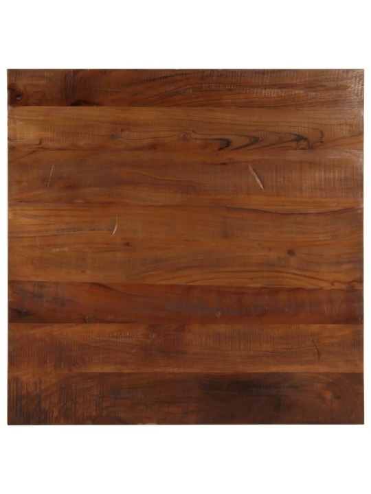 Galda virsma, 70x70x2,5 cm, kvadrāta, pārstrādāts masīvkoks