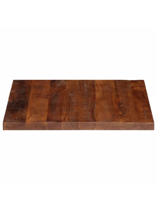 Galda virsma, 70x70x2,5 cm, kvadrāta, pārstrādāts masīvkoks