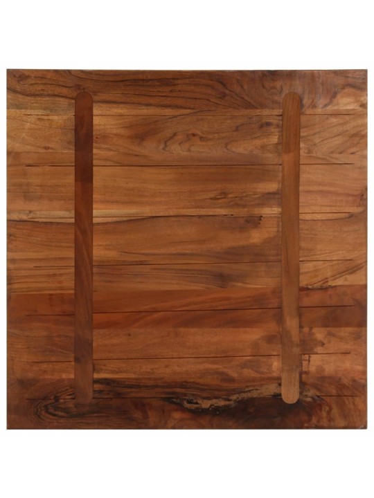 Galda virsma, 70x70x2,5 cm, kvadrāta, pārstrādāts masīvkoks