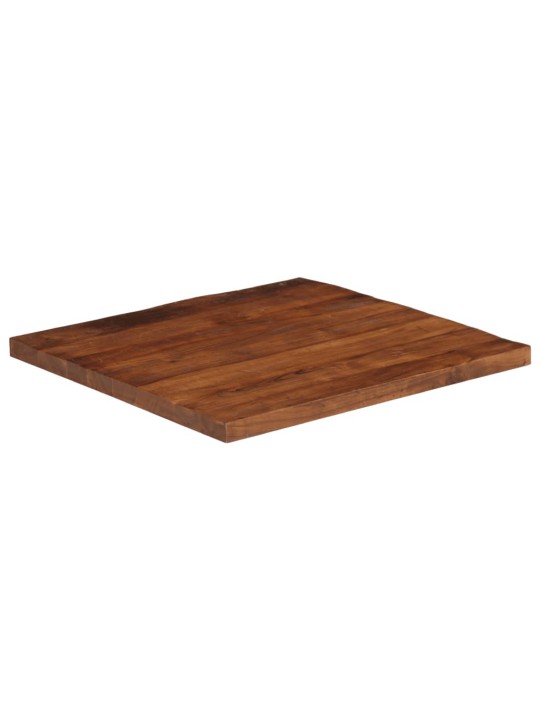 Galda virsma 80x80x2,5 cm kvadrātveida masīvkoks reģenerēta