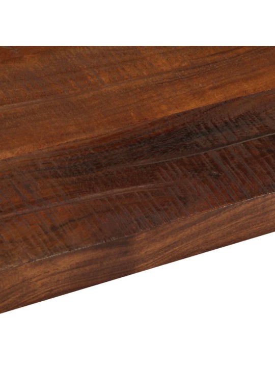 Galda virsma 80x80x2,5 cm kvadrātveida masīvkoks reģenerēta