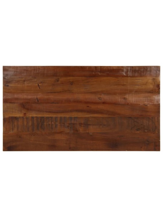 Galda virsma, 100x50x3,8 cm, taisnstūra, pārstrādāts masīvkoks