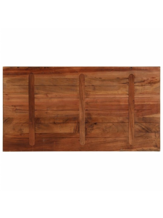 Galda virsma, 100x50x3,8 cm, taisnstūra, pārstrādāts masīvkoks