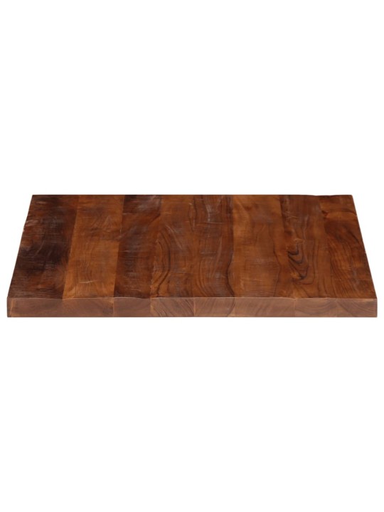 Galda virsma, 70x70x3,8 cm, kvadrāta, pārstrādāts masīvkoks