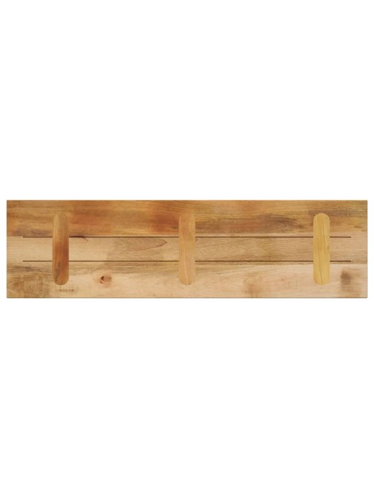 Galda virsma, 100x30x2,5 cm, taisnstūra, raupjš mango masīvkoks